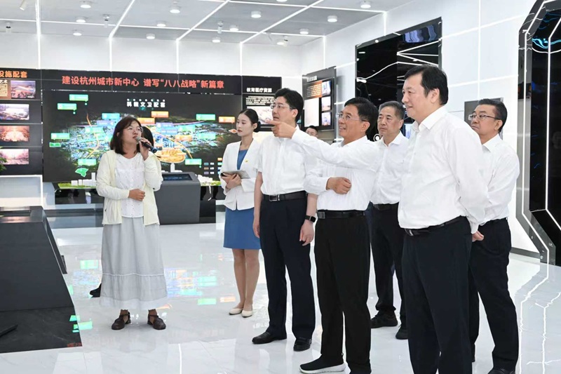 生態(tài)環(huán)境部黨組書記孫金龍赴浙江省調研生態(tài)環(huán)境保護工作